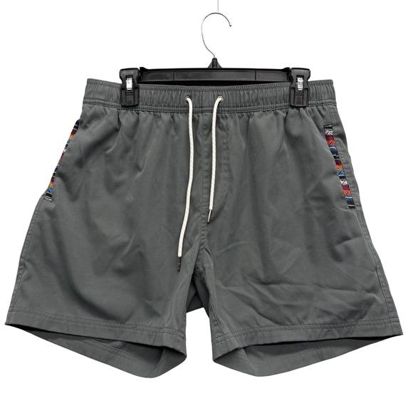 Wowie Other - Wowie Shorts Mens L Grey Drawstring Elastic Waist Performance Activewear 5"